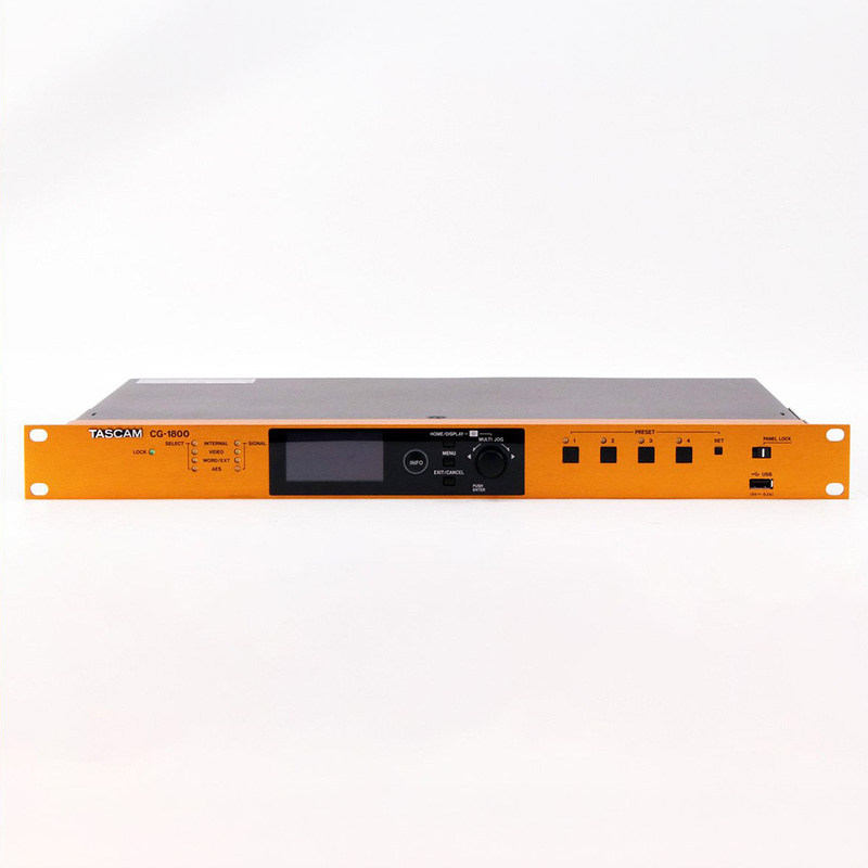 TASCAM/タスカム CG-1800 高精度ビデオシンク/マスタークロックジェネレーター